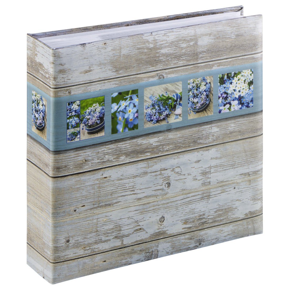 EAN 4007249021687 - Hama Rustico álbum de foto y protector Azul, Blanco 100 hojas 10 x 15 imagen 1