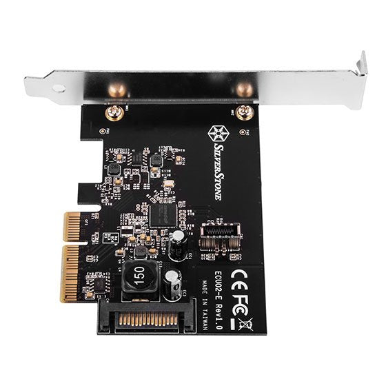 Silverstone Sst-Ecu02-E Tarjeta De Expansión Pcie Usb 3.2 Gen 2