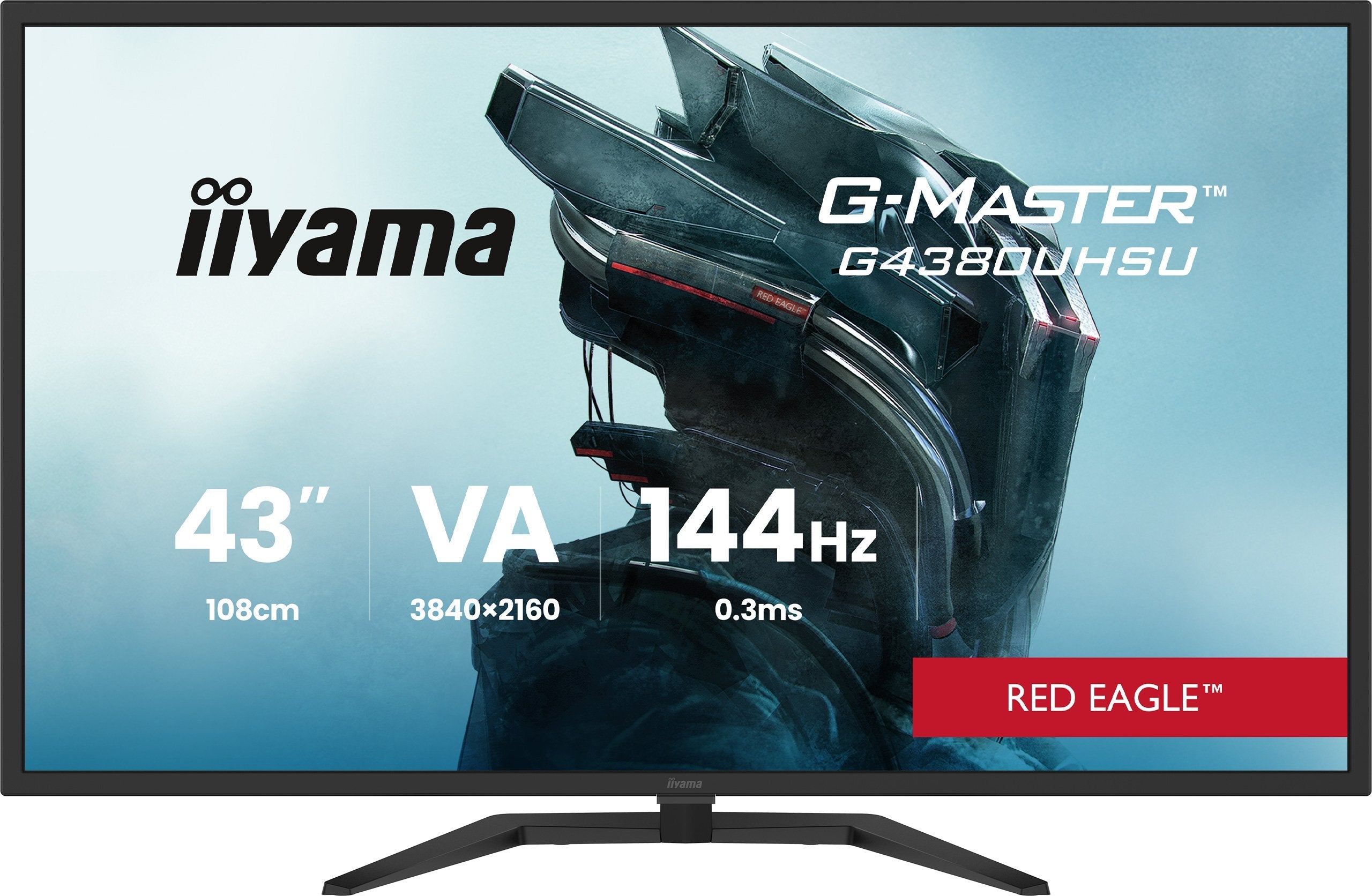 EAN 4948570125630 - iiyama G-MASTER G4380UHSU-B2 pantalla para PC 108 cm (42.5") 3840 x 2160 Pixeles 4K Ultra HD LED Negro imagen 2