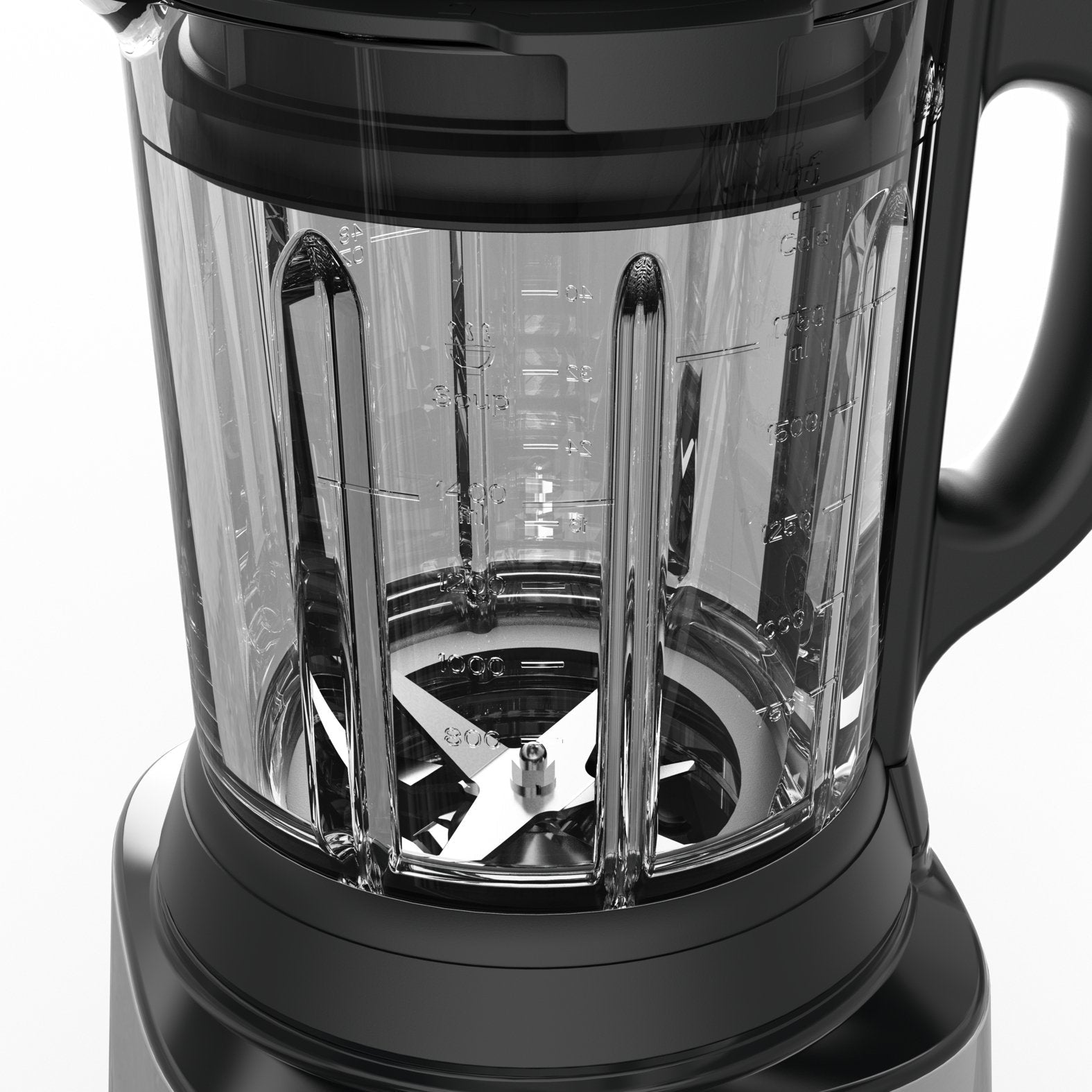 EAN 3016667246306 - Tefal Perfectmix Cook BL83SD 1,75 L Batidora de vaso 1400 W Negro, Acero inoxidable imagen 5