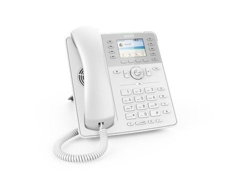 Snom Teléfono D735 Blanco Sin Fuente De Alimentación