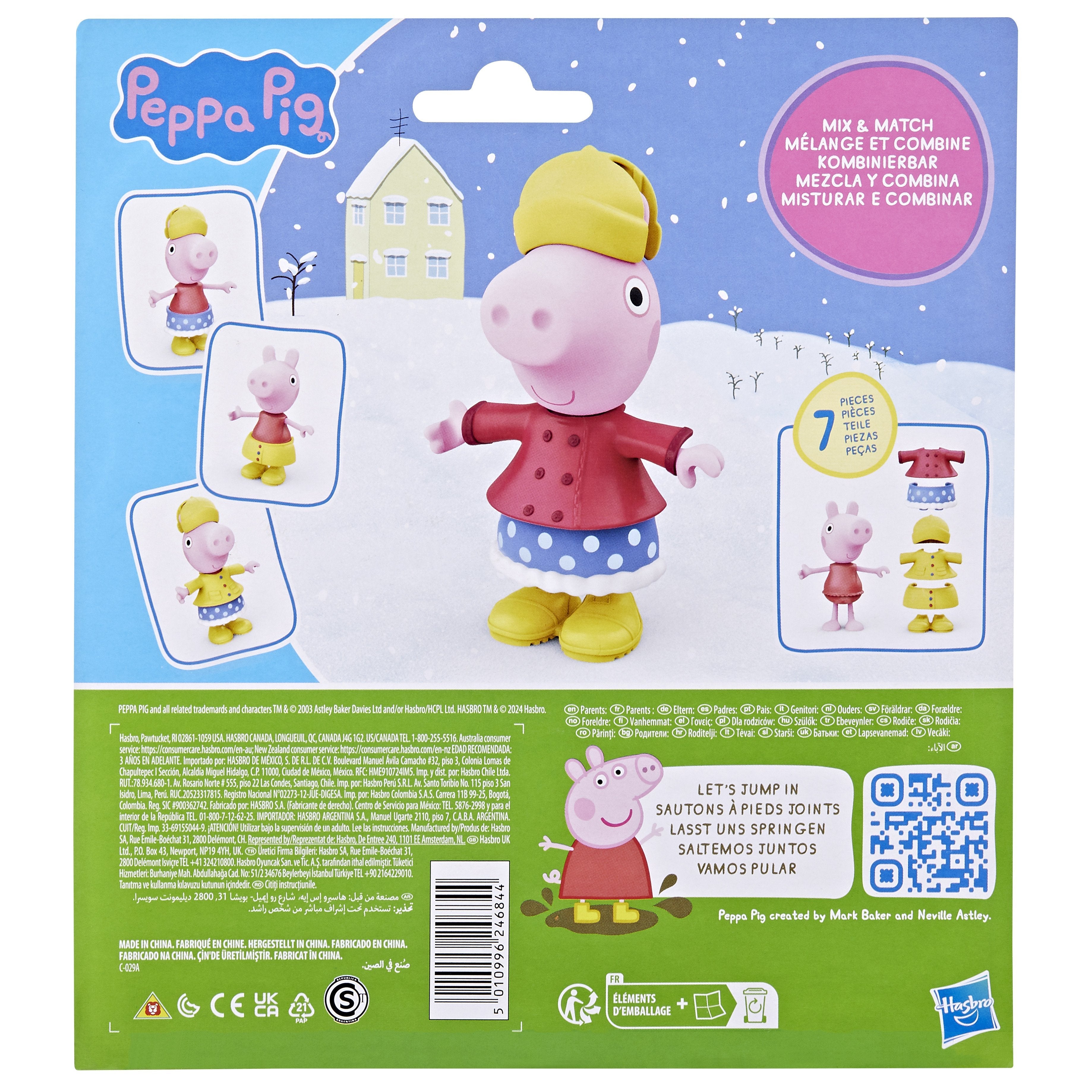 Juguete Hasbro Viste A Peppa Pig