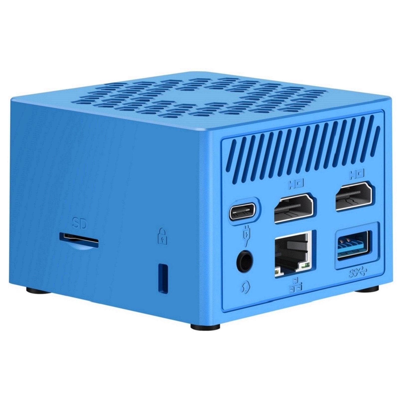 EAN 8436588882738 - Leotec LEMPC14B PC/estación de trabajo barebone Cubo imagen 1