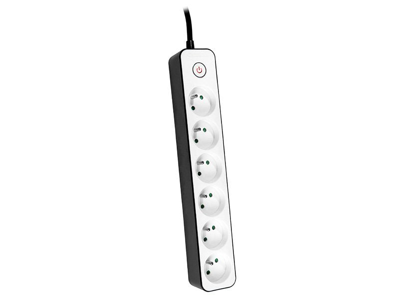 EAN 5907512863268 - Tracer Zebra Negro, Blanco 6 salidas AC 1,5 m imagen 3