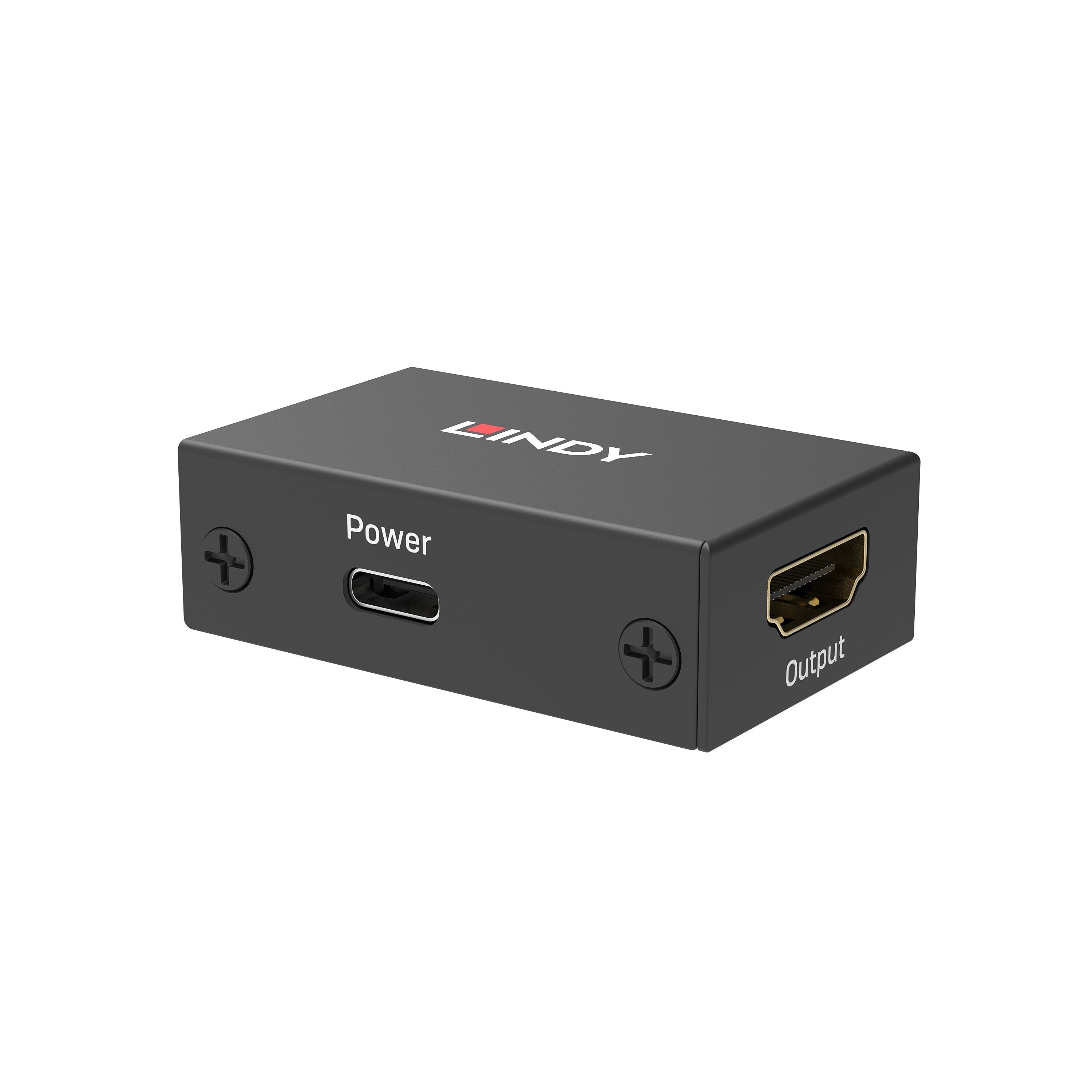 EAN 4002888383912 - Lindy 38391 extensor audio/video Repetidor de señales AV Negro imagen 5