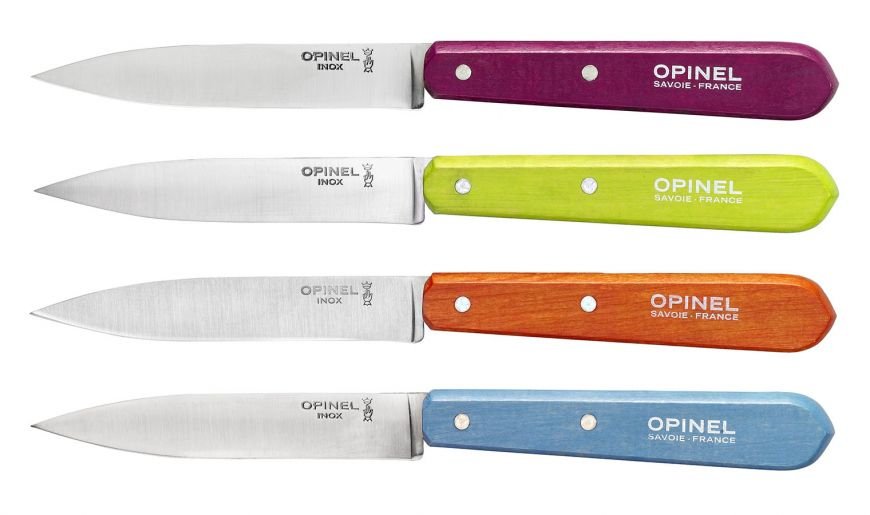 Cuchillo Opinel N°112 Camper/Scout Azul, Verde, Naranja, Púrpura