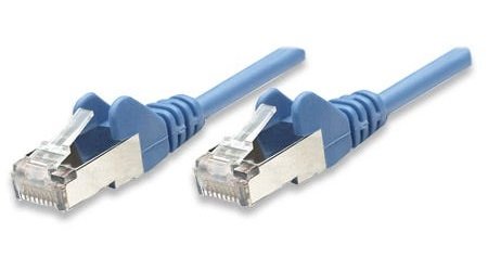 Intellinet Patchkabel Rj45 Sf/Utp Cat5e 5m Hebelschutz Blau