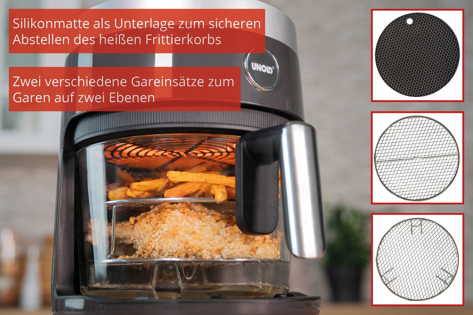 Freidora Unold Glas 58695 58695