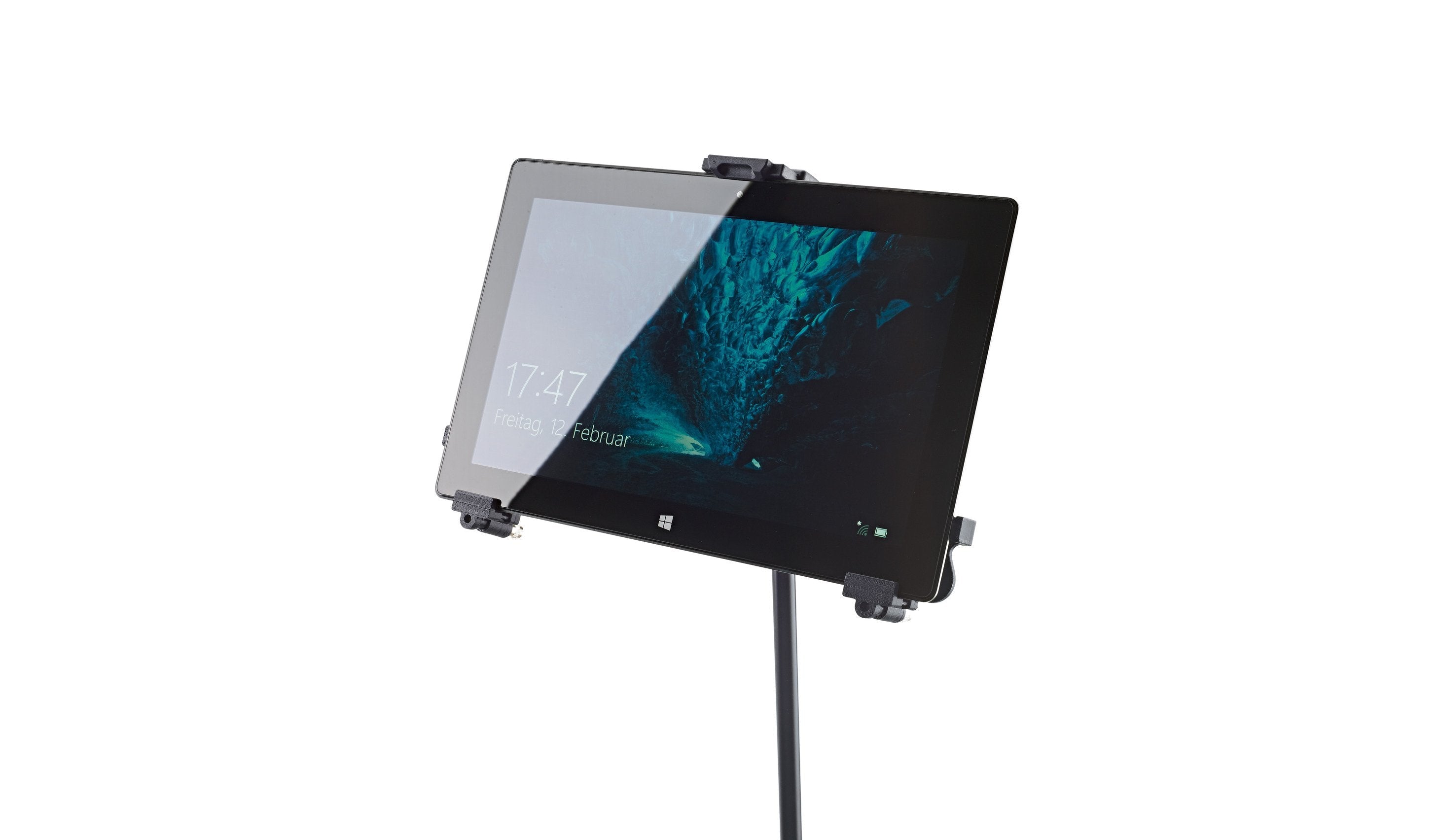 K&M 19790 Soporte Para Soporte Para Tablet Pc, Negro