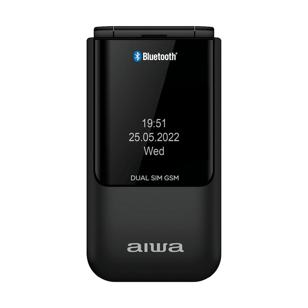 EAN 8435256897531 - Aiwa FP-24BK teléfono móvil 6,1 cm (2.4") 91,7 g Negro Característica del teléfono imagen 3