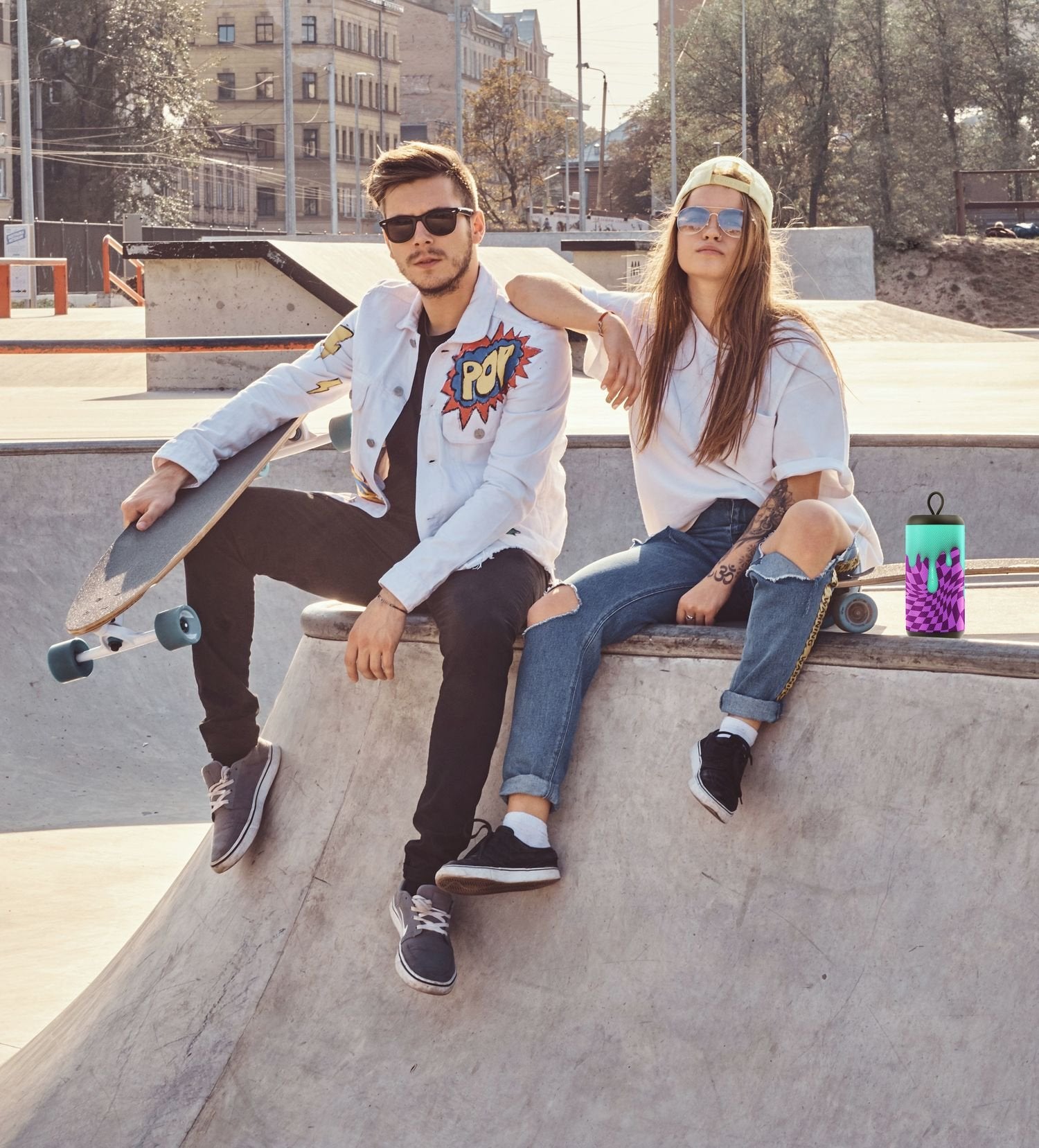 Music Sound 8018080483721 Altavoz Monofónico Portátil Violeta 5 W