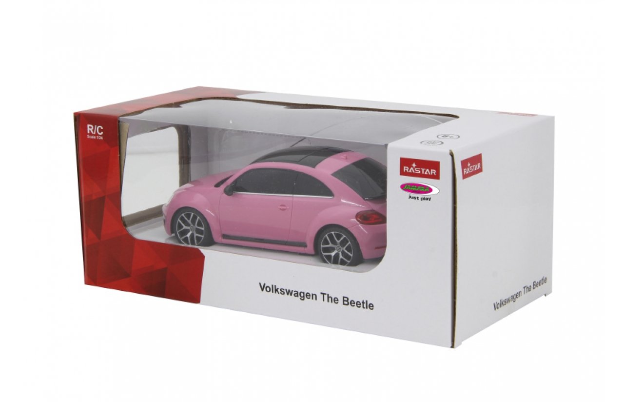 Jamara Vw Escarabajo 1:24 27 Mhz Rosa 6+
