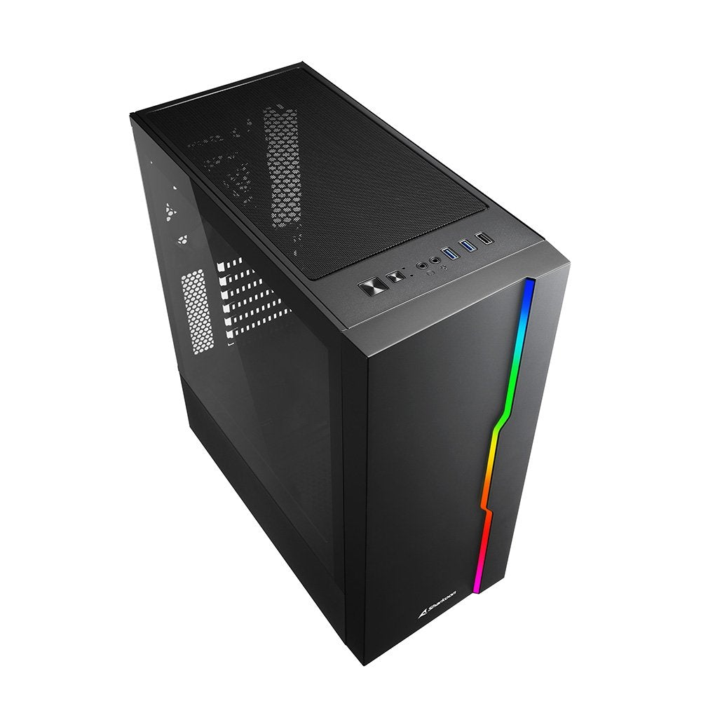 EAN 4044951029846 - Sharkoon RGB Slider Midi Tower Negro imagen 3