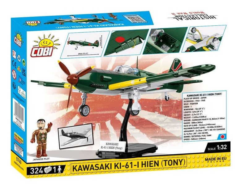 Cobi Kawasaki Ki-61-I Hien "Tony", Design Toys Cobi-5740