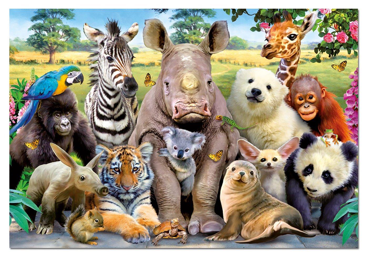 Puzzle Foto De Clase Selfie 1000pzs