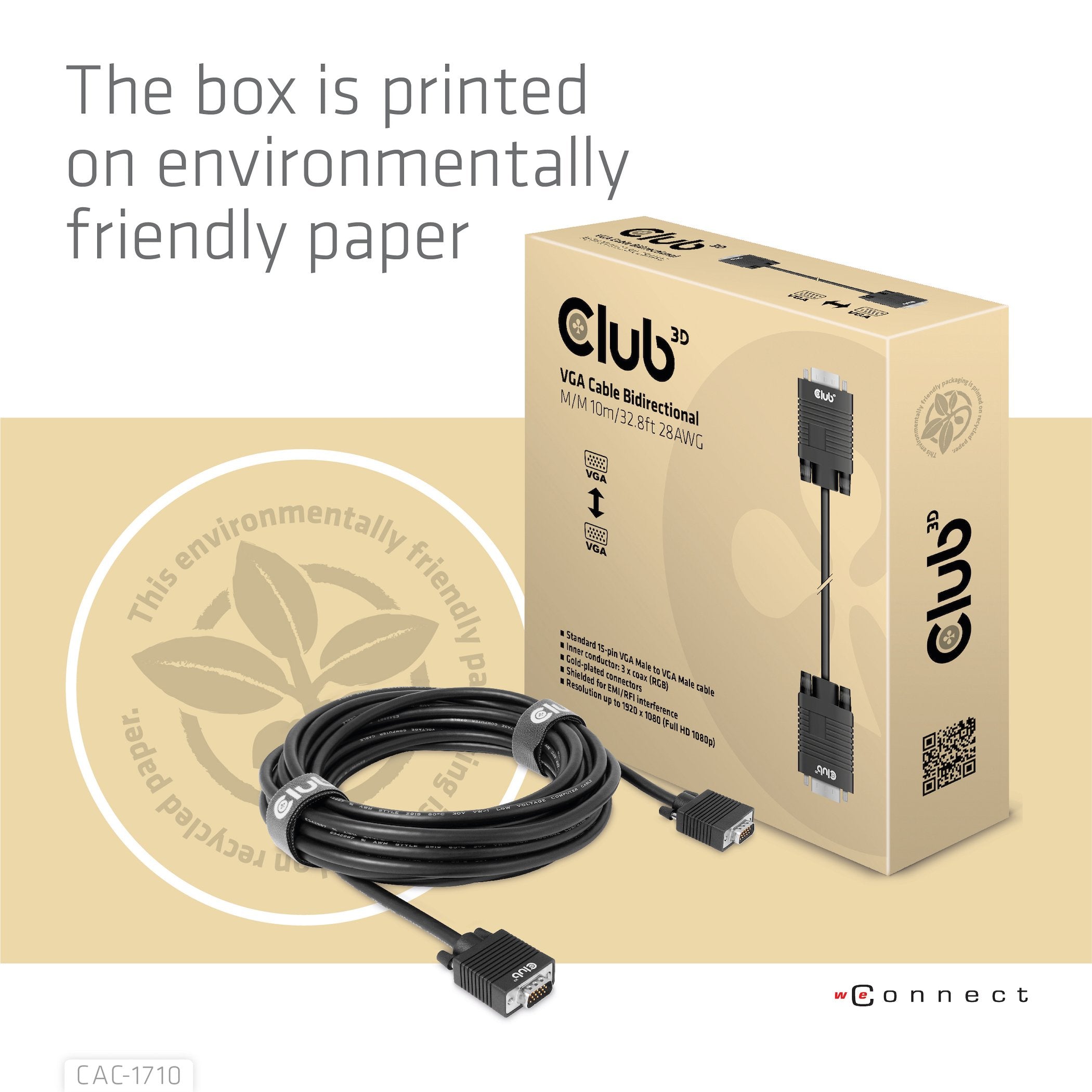 EAN 8719214472191 - CLUB3D CAC-1710 cable VGA 10 m VGA (D-Sub) Negro imagen 9