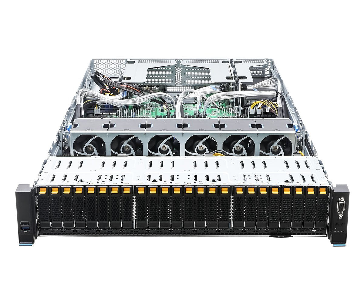 EAN 4711430521756 - Asrock 2U24E-GENOA2 servidor barebone AMD SoC LGA 6096 Bastidor (2U) Negro, Gris imagen 3