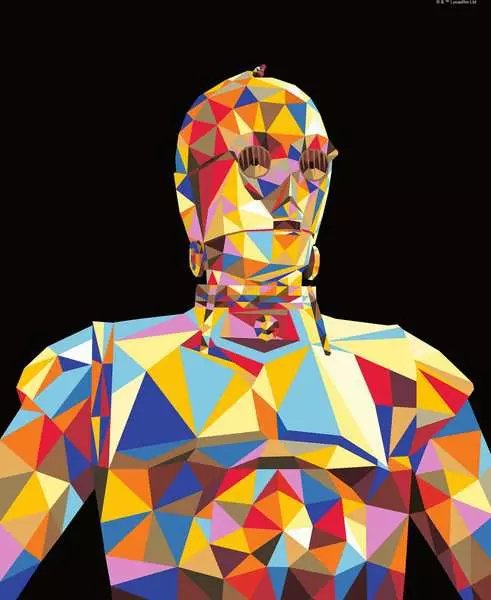 Ravensburger Creart Star Wars - C -3po, Pintura 23894