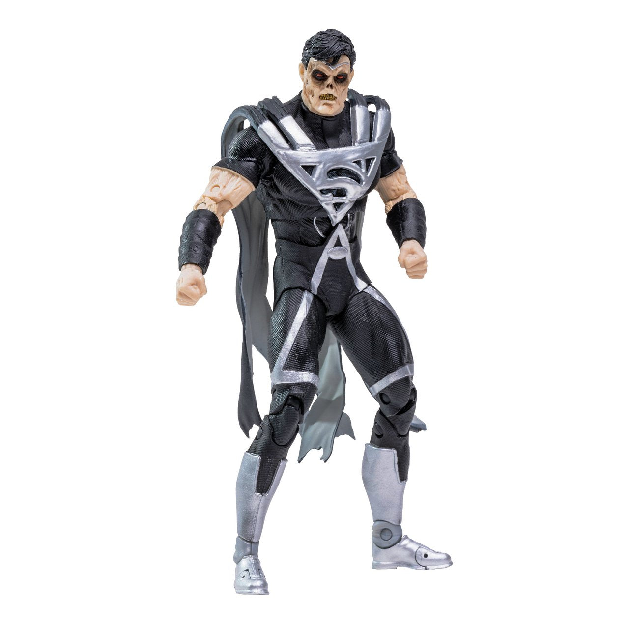 Figura Black Lantern Superman Multiverse Dc Comics 17cm
