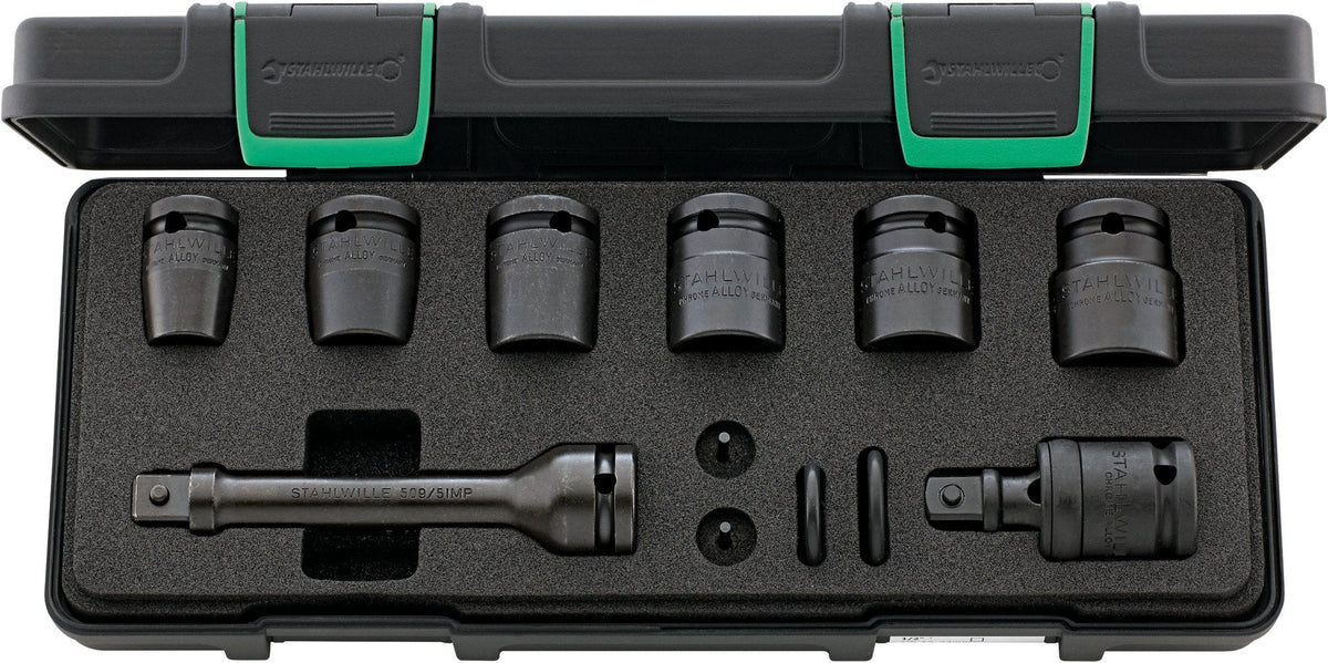 Stahlwille 50imp/6/2 Kn Juego De Llaves De Vaso Métrico 1/2"