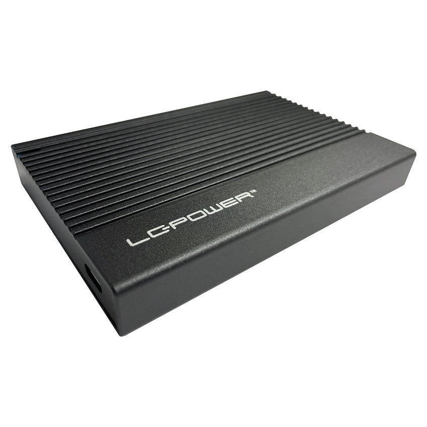 Lc-Power Lc-25u3-C Caja Externa Para Disco Duro/Ssd Negro 2.5"
