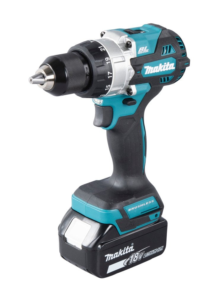 EAN 0088381739627 - Makita DHP486RTJ taladro 2100 RPM 2,7 kg Negro, Azul imagen 1