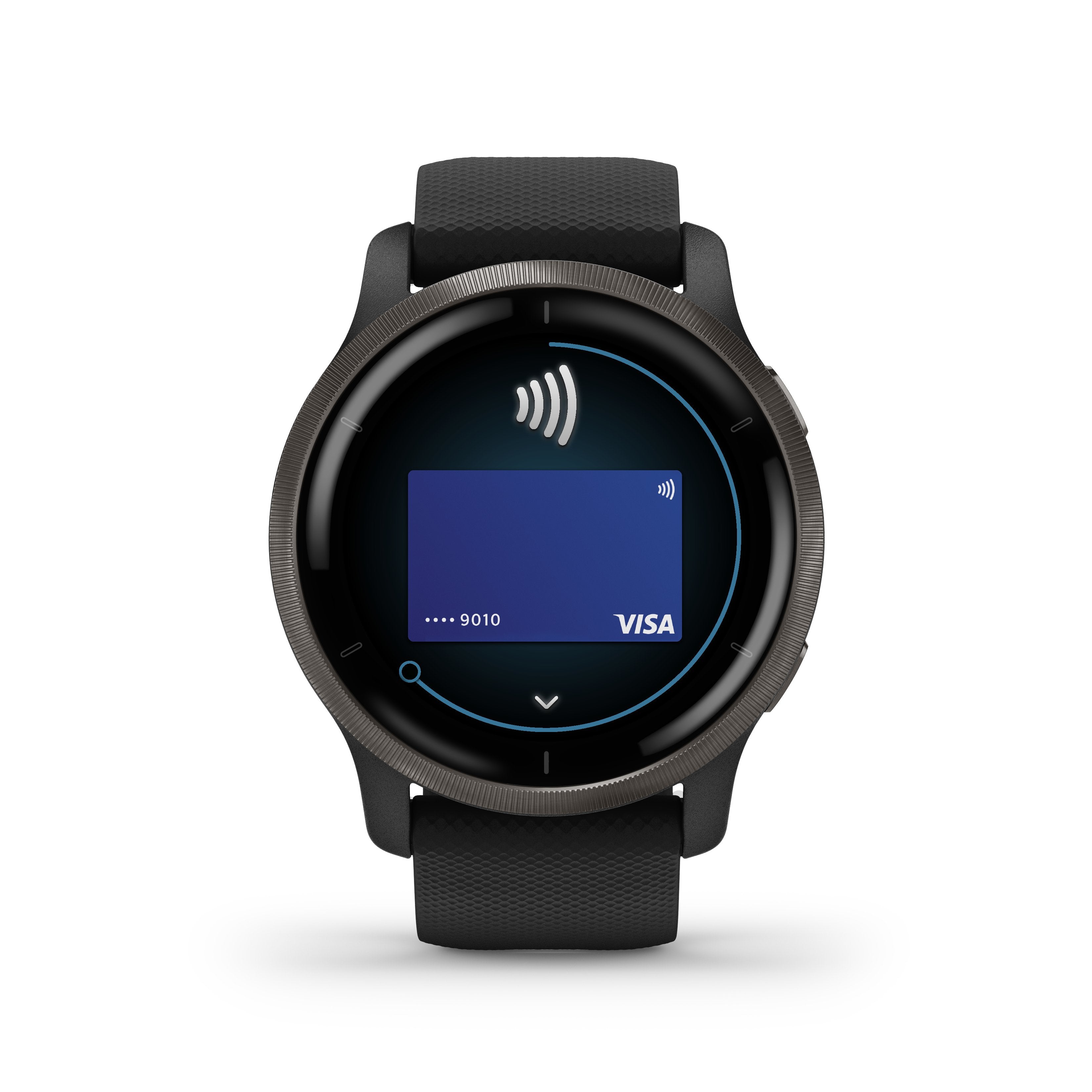 Garmin Venu 2 Negro/Pizarra Smartwatch Multideporte Wifi Gps Integrado Frecuencia Actividad Sueño 45 Mm