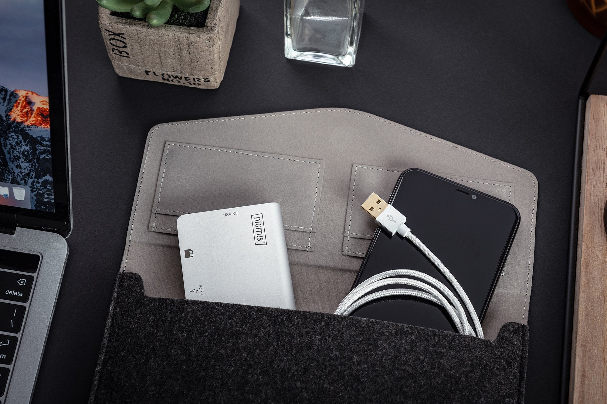 EAN 4016032450443 - Digitus DA-70866 base para portátil y replicador de puertos Alámbrico USB 3.2 Gen 2 (3.1 Gen 2) Type-C Pl imagen 8