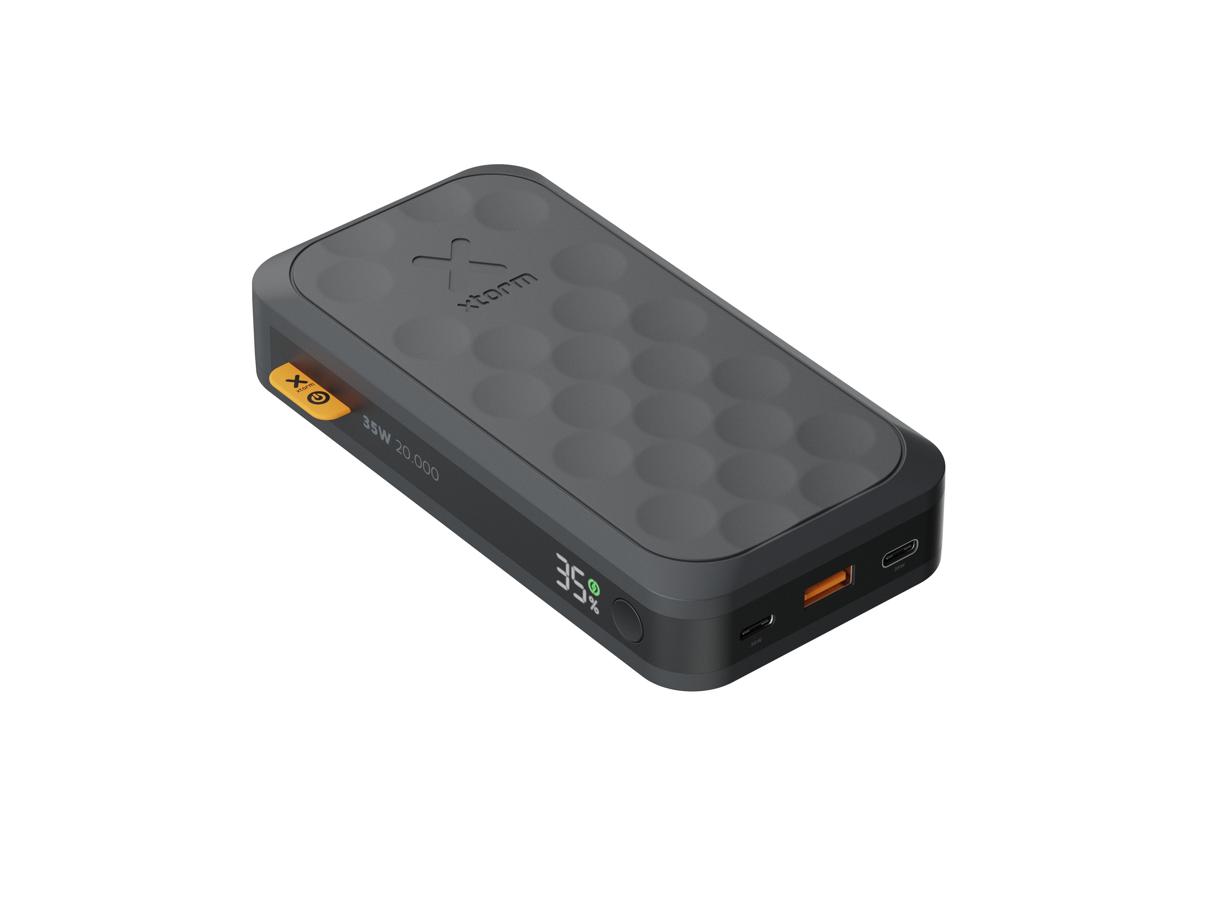 Power Bank Fuel Series Fs-5201 20000mah Negro Xtorm 20000mah/ Hasta 35w/ 2xusb-C, 1xusb-A/ Lcd