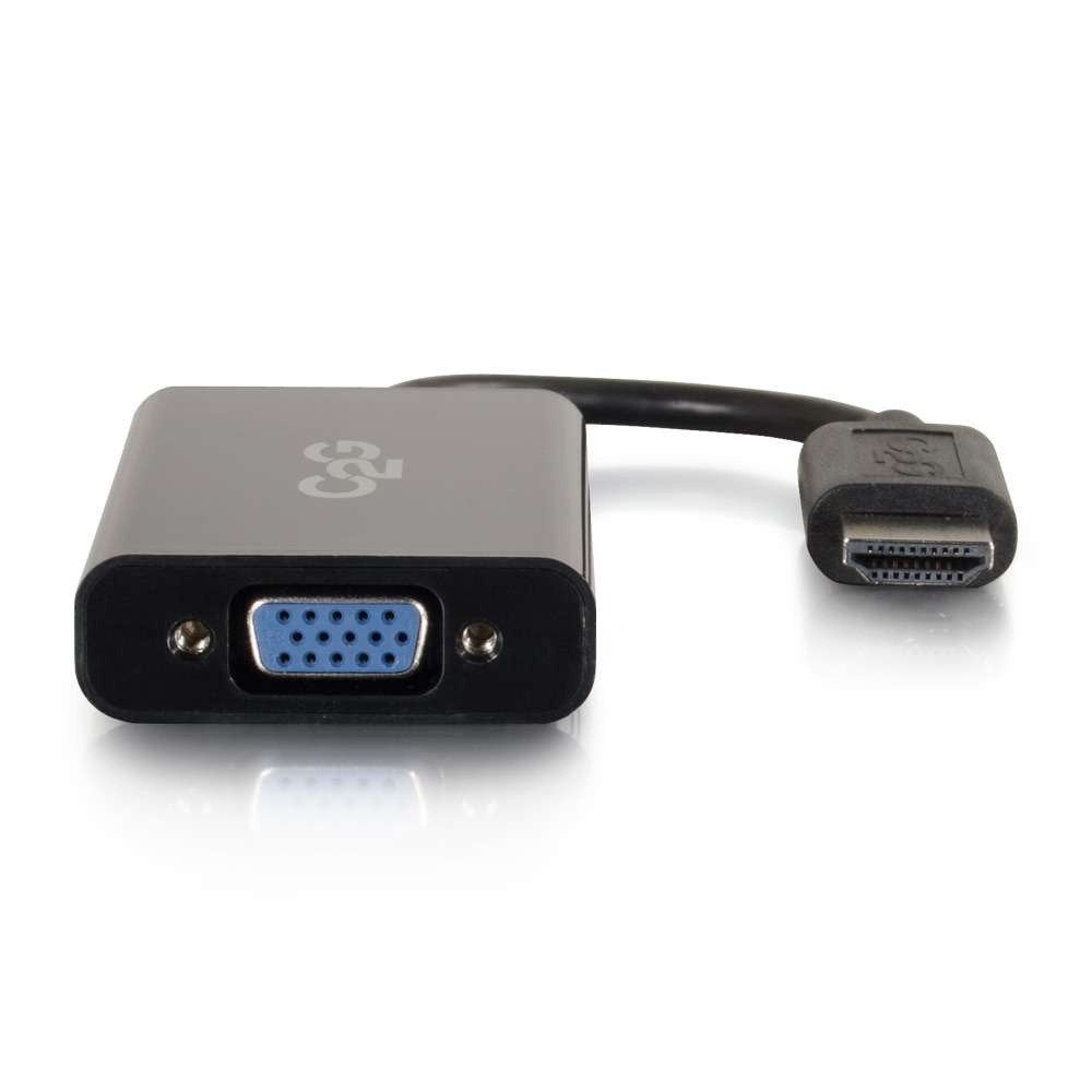 EAN 757120413516 - C2G 41351 0,2 m HDMI tipo A (Estándar) VGA (D-Sub) Negro imagen 1