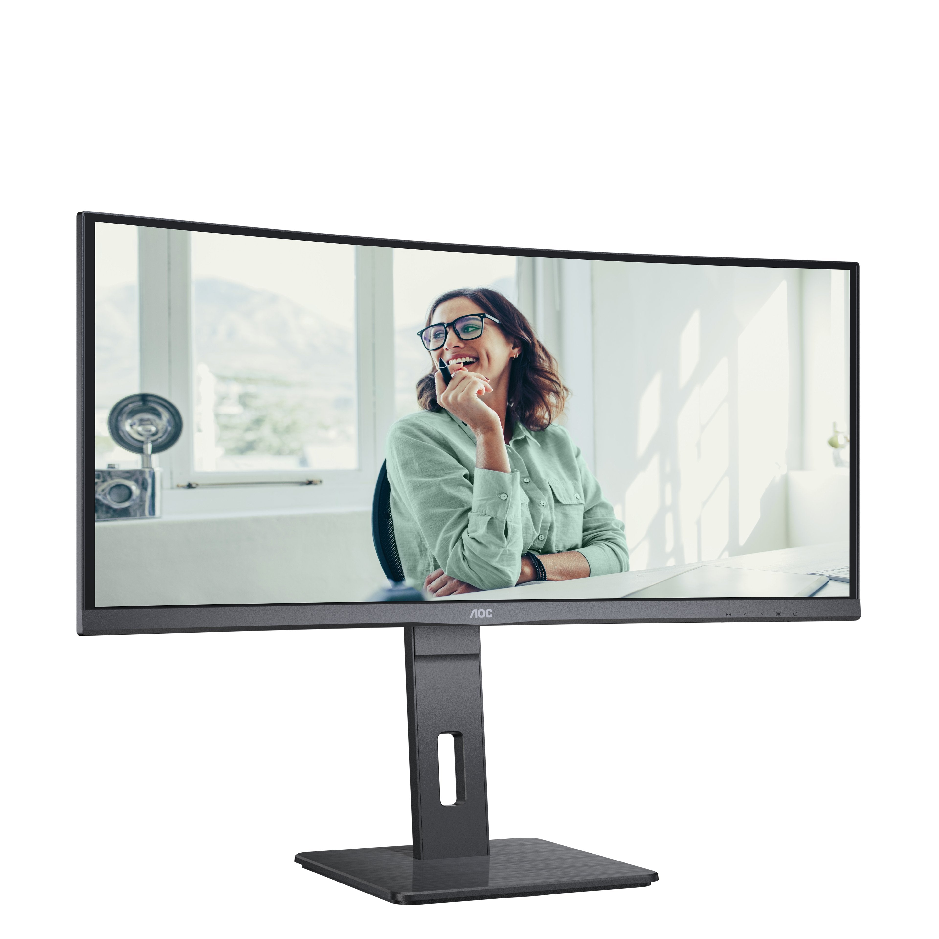 EAN 4038986110730 - AOC CU34P3CV pantalla para PC 86,4 cm (34") 3440 x 1440 Pixeles UltraWide Quad HD LED Negro imagen 16