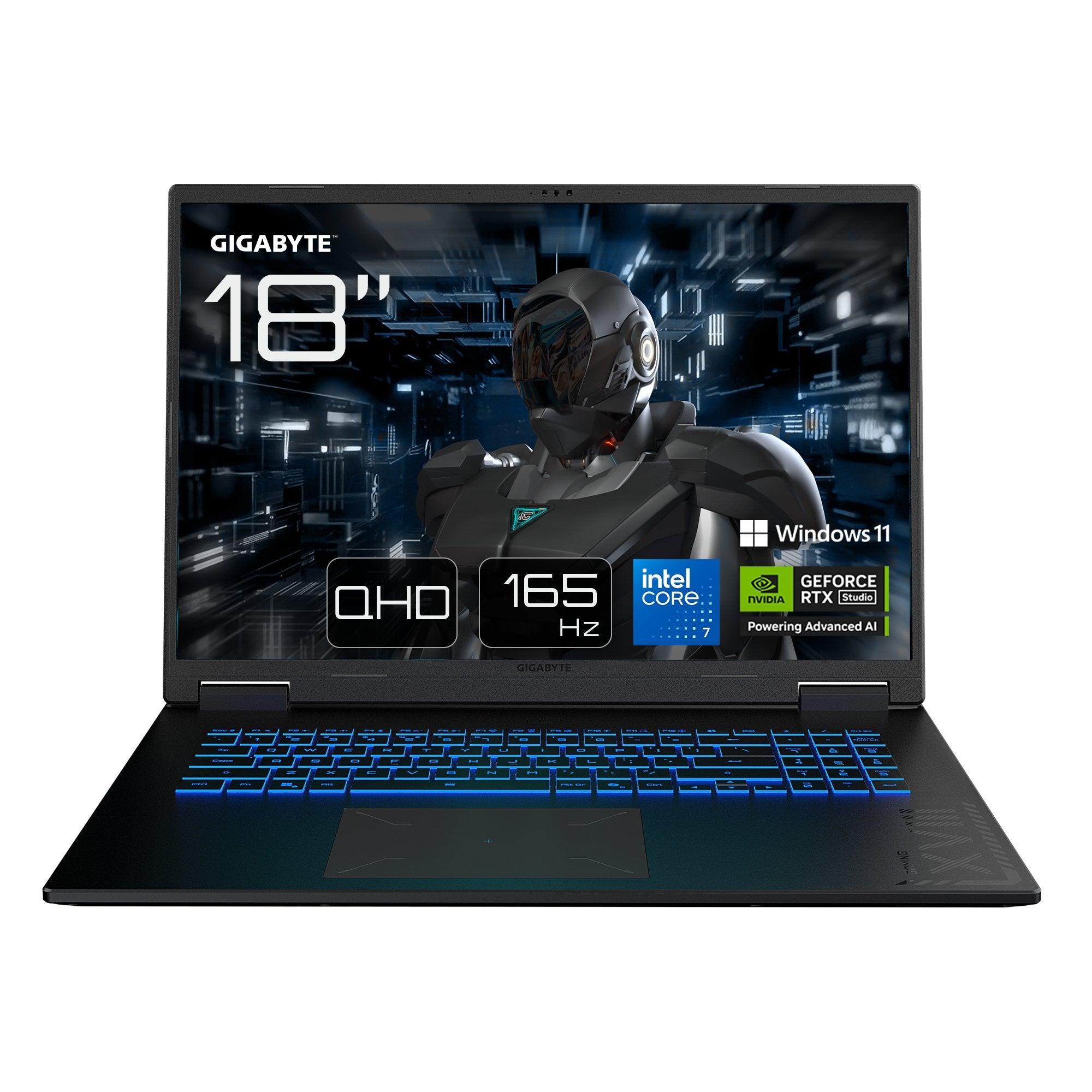 Portatil Gaming Gigabyte A18 Pro Dxjg3esbc4sh,Intel Rpl-R Core 7 240h,32gb Ddr5,Ssd 1tb,18" Qhd+ 165hz,Rtx5070ti/12gb,W11 Home