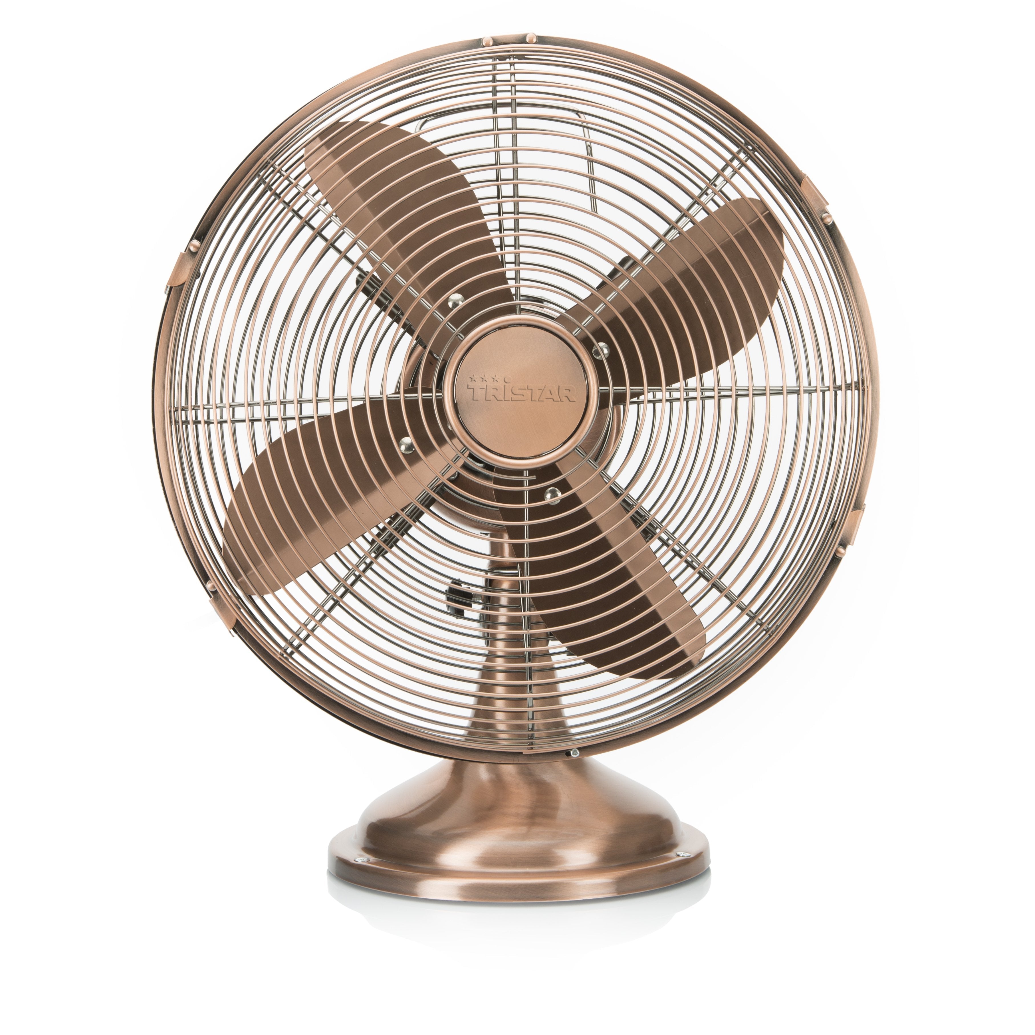 Ventilador Tristar Ve-5970 De Mesa Retro, Cobre