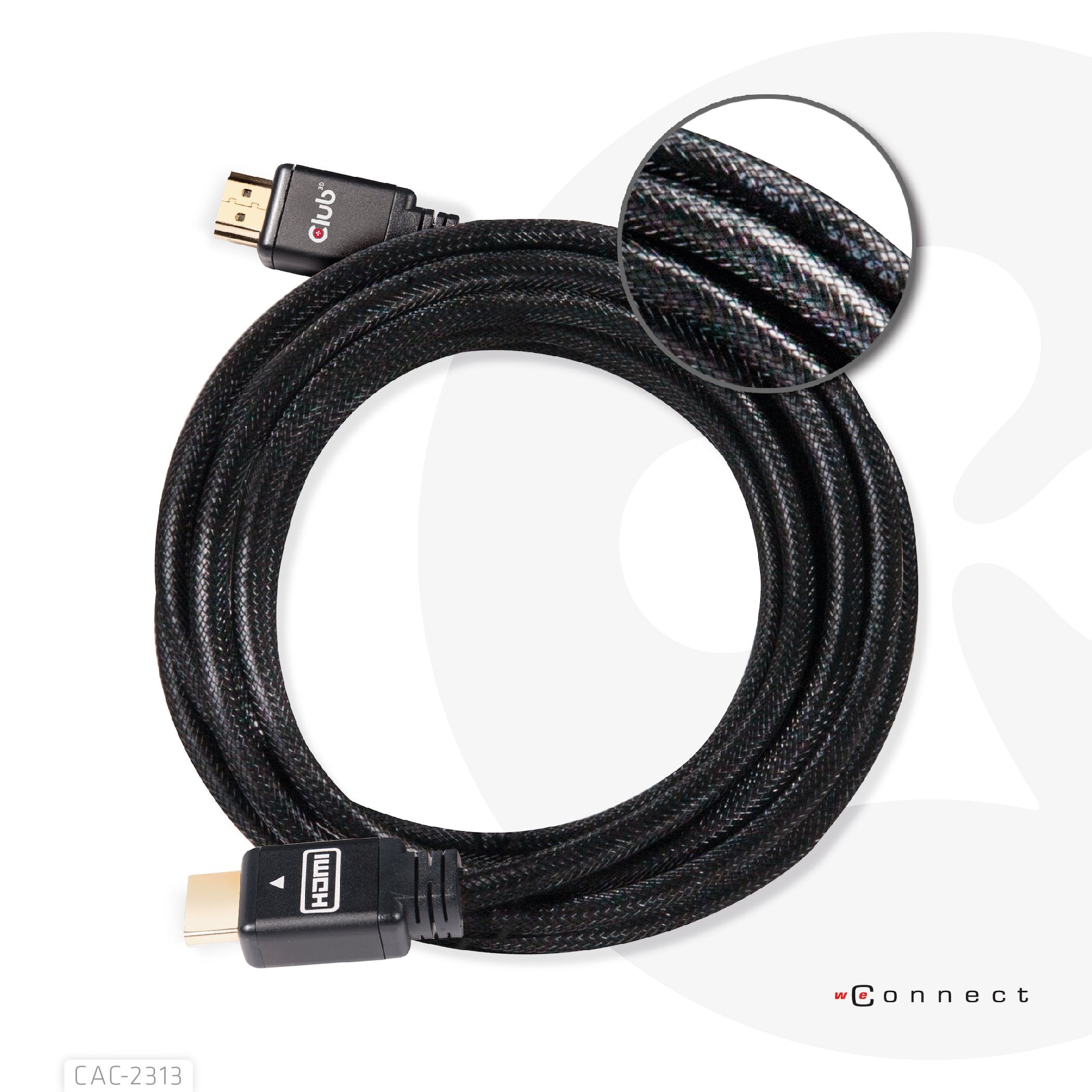 EAN 0841615101122 - CLUB3D CAC-2313 cable HDMI 10 m HDMI tipo A (Estándar) Negro imagen 13