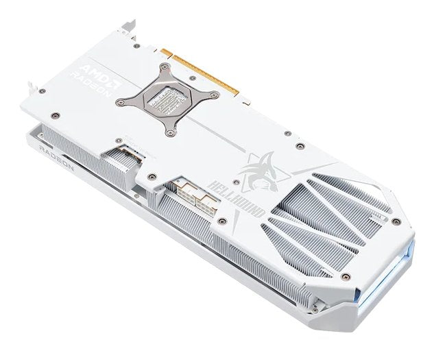 Tarjeta Grafica Vga Powercolor Radeon Hellhound White Rx 9070 Xt 16gb Gddr6