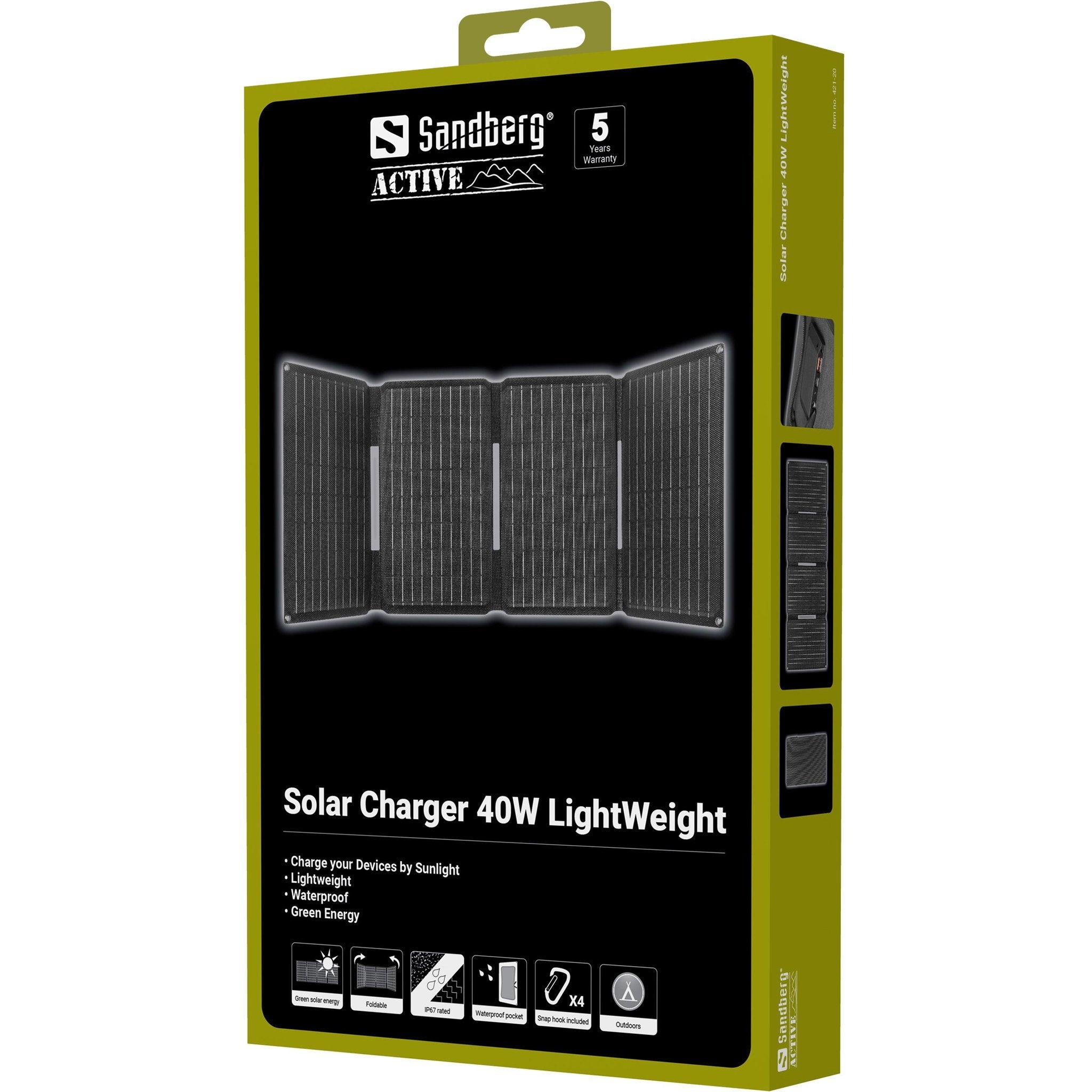 EAN 5705730421204 - Sandberg 421-20 placa solar 40 W Silicio monocristalino imagen 7