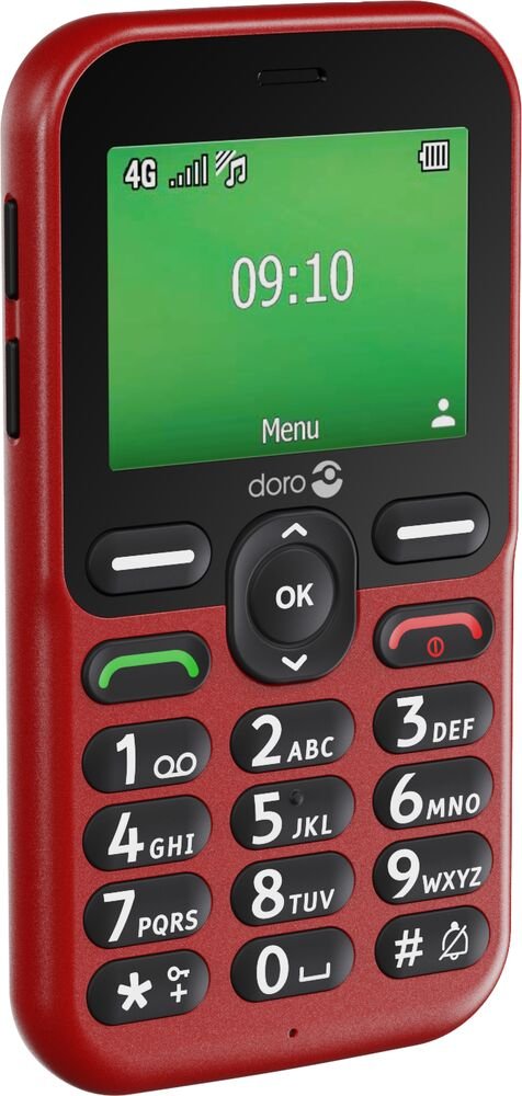 EAN 7322460089894 - Doro Leva E10 6,1 cm (2.4") 118,9 g Rojo Teléfono para personas mayores imagen 4