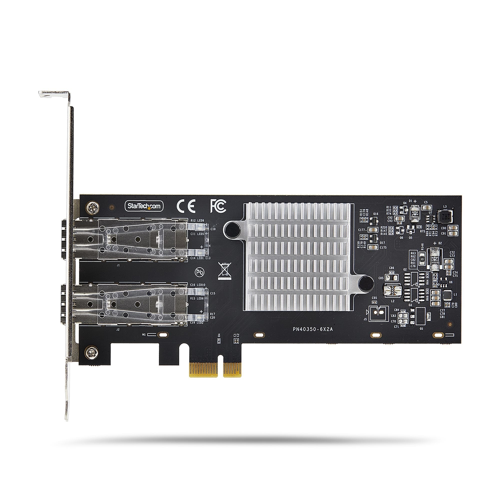 Startech.Com Tarjeta Pcie 2.1x1 De Red De Fibra Óptica/Cobre Ethernet 1gb Sfp De 2 Puertos - Chipset Controlador Intel I350-Am2 - Cobre De 1000base/Fibra Óptica - Nic