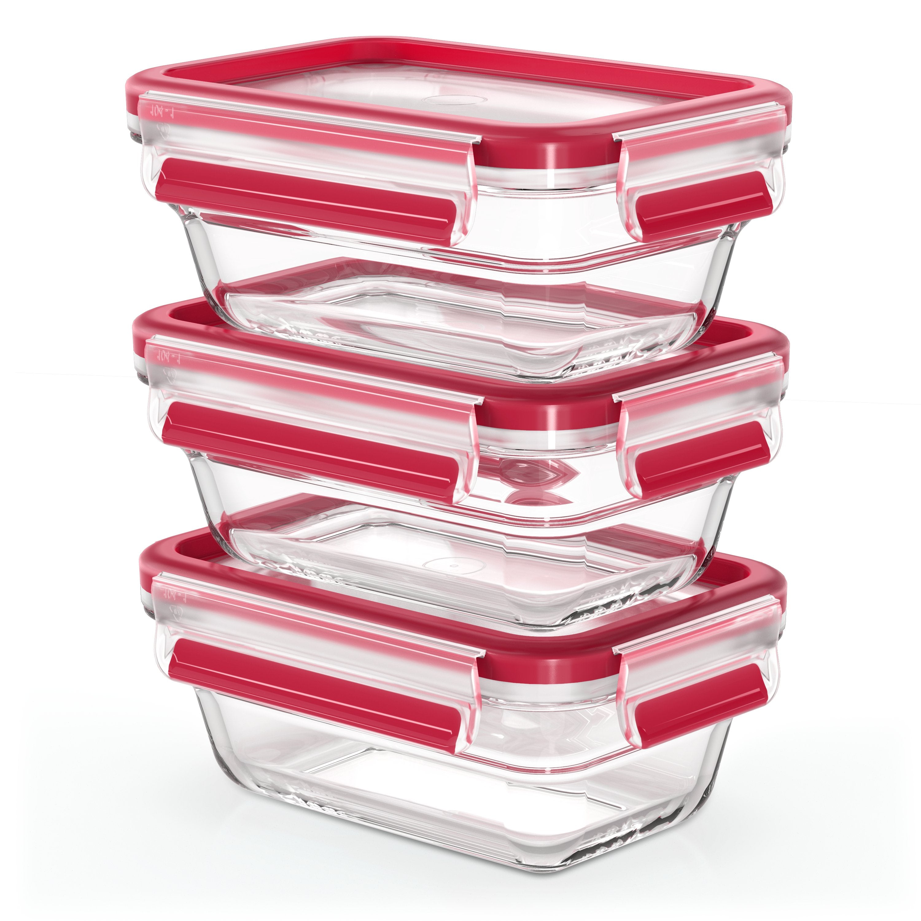 EAN 4009049540153 - EMSA CLIP & CLOSE N10511 Rectangular Establecer Azul, Transparente 3 pieza(s) imagen 1