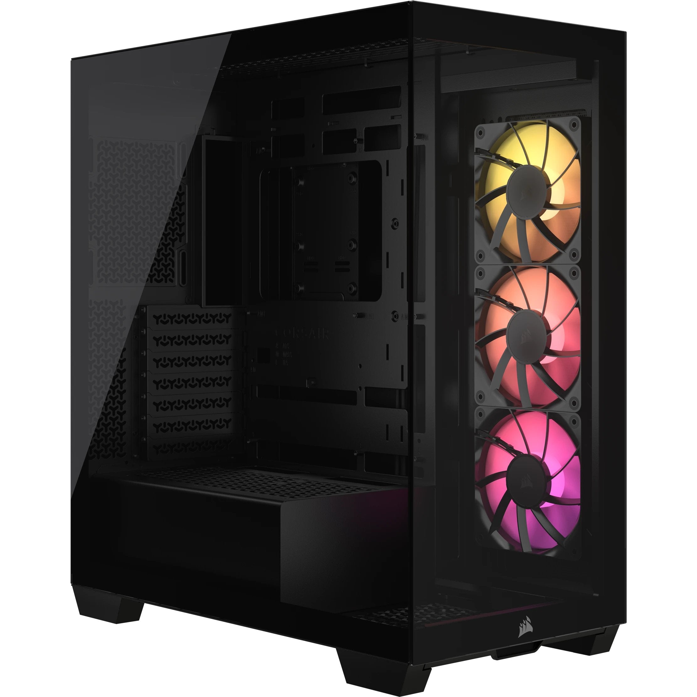 EAN 0840006686057 - Corsair 3500X ARGB Midi Tower Negro imagen 1