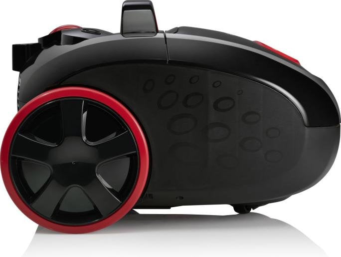 Aspirador Gorenje Vce21sfbkr Con Bolsa, Potencia 850 W, Radio De Trabajo 8 M, Negro