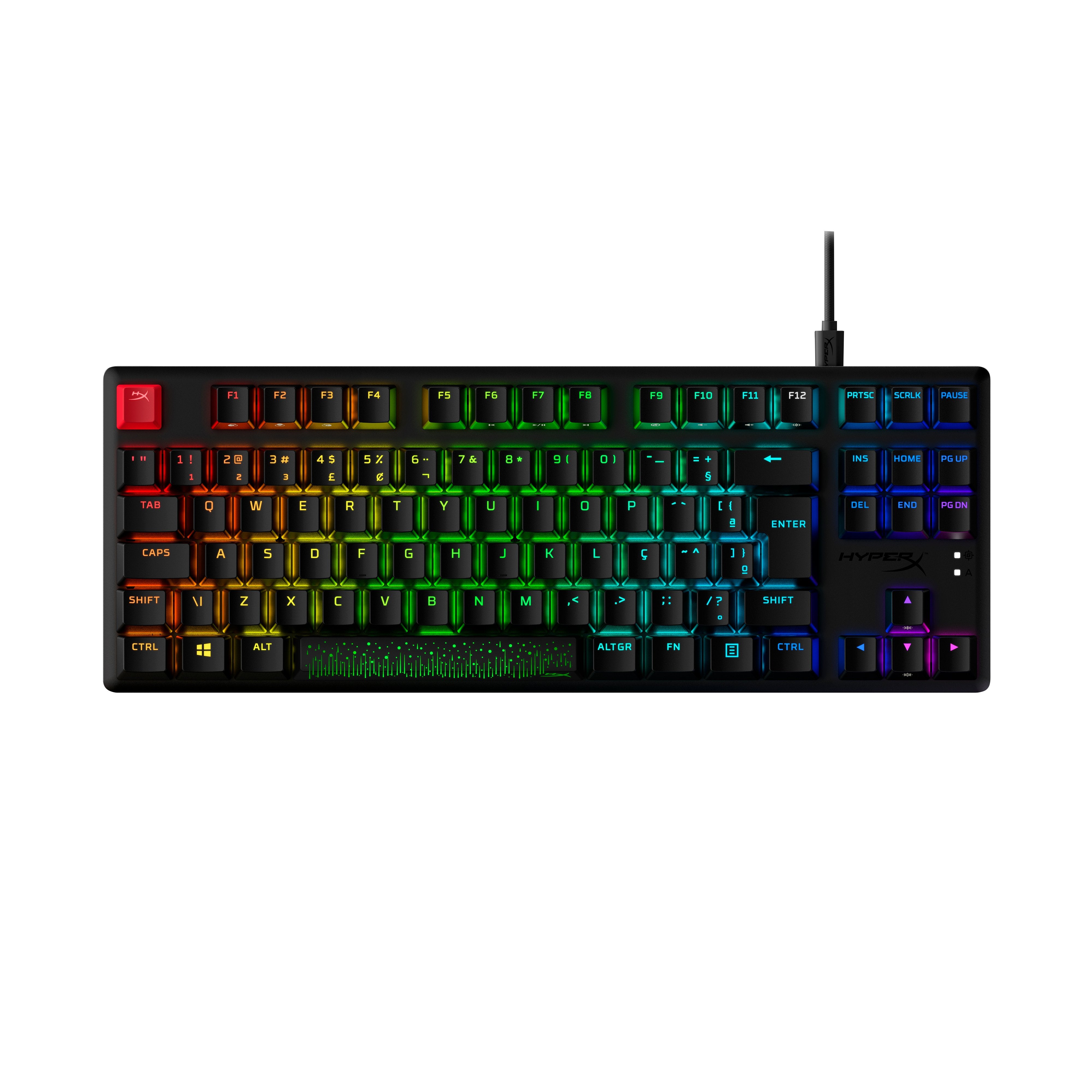 EAN 0196337969780 - HyperX Alloy Origins Core PBT HX Red Gaming Keyboard teclado Juego USB Negro imagen 1