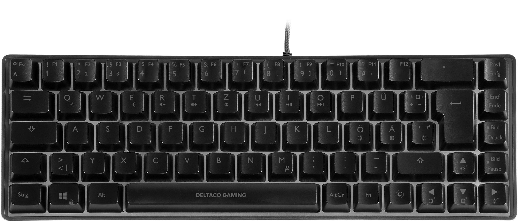 EAN 7333048069023 - Deltaco Gaming GAM-158-DE teclado Juego USB QWERTZ Nórdico Negro imagen 3