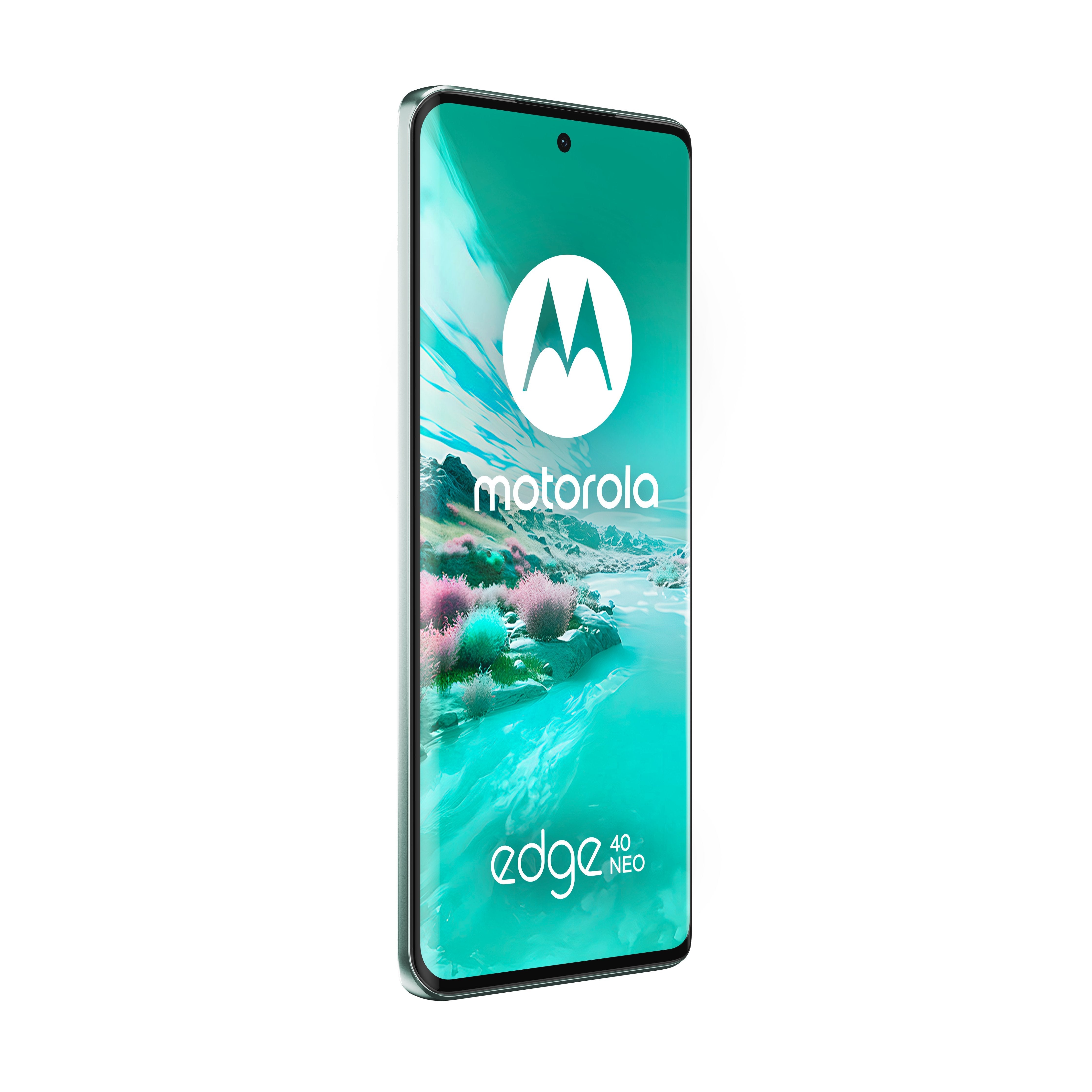 Smartphone Motorola Edge 40 Neo 16,6 Cm (6.55") Sim Doble Android 13 5g Usb Tipo C 12 Gb 256 Gb 5000 Mah Verde