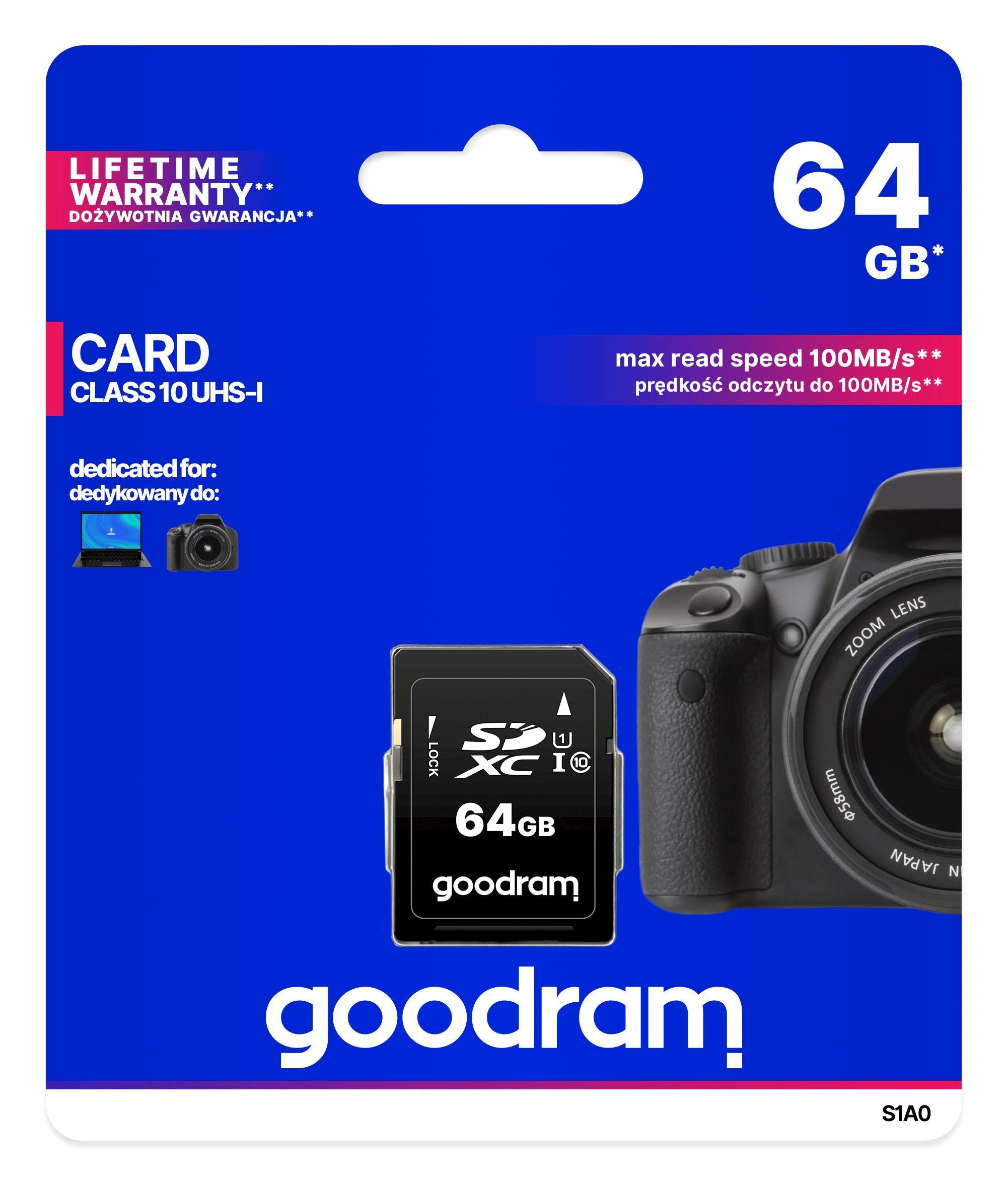 Goodram 64gb Class 10 Uhs I Read To 100mb S