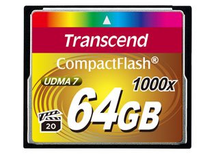 Transcend Compactflash Card 1000x 64gb Memoria Flash