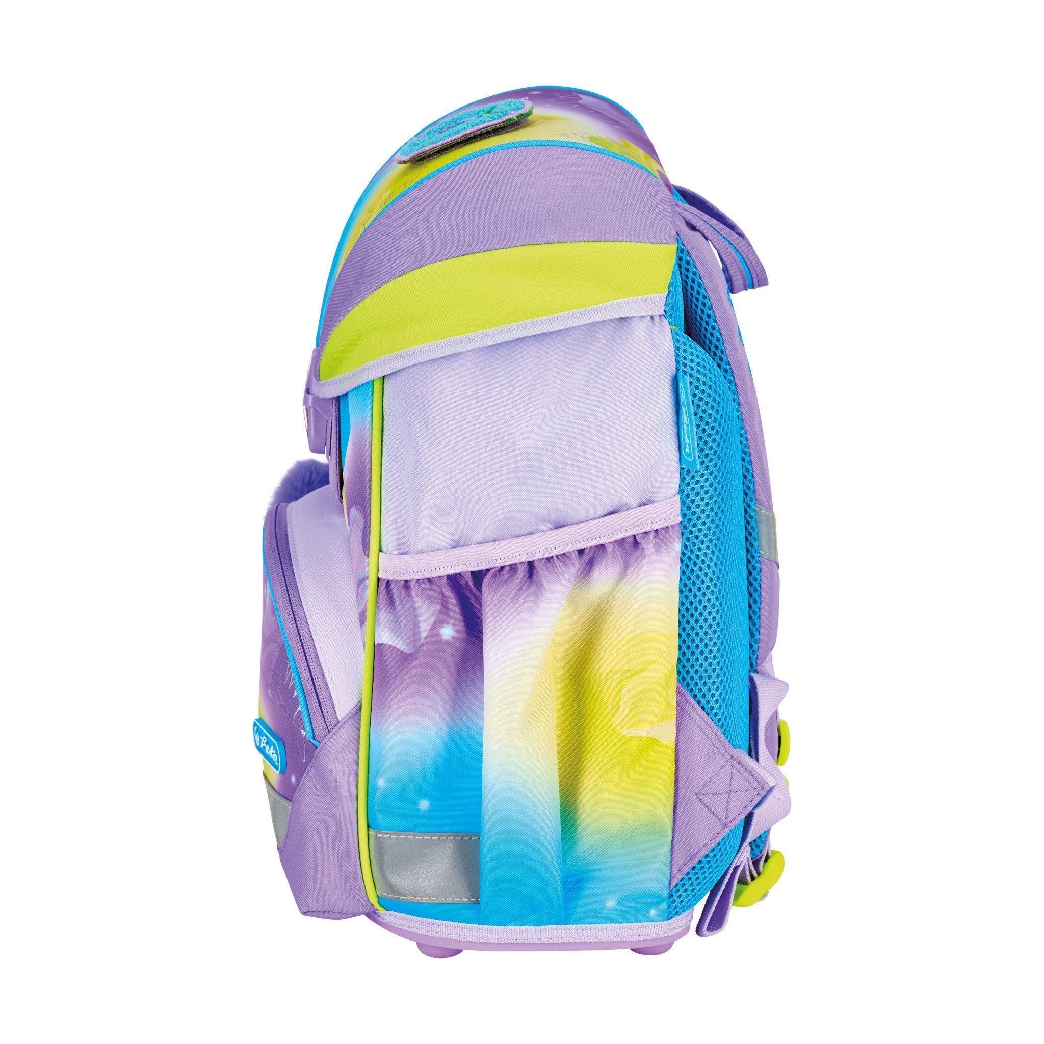 EAN 4008110396392 - Herlitz UltraLight XL Plus Little Monster juego de mochila escolar Chica Poliéster Azul, Lila, Amarillo imagen 8