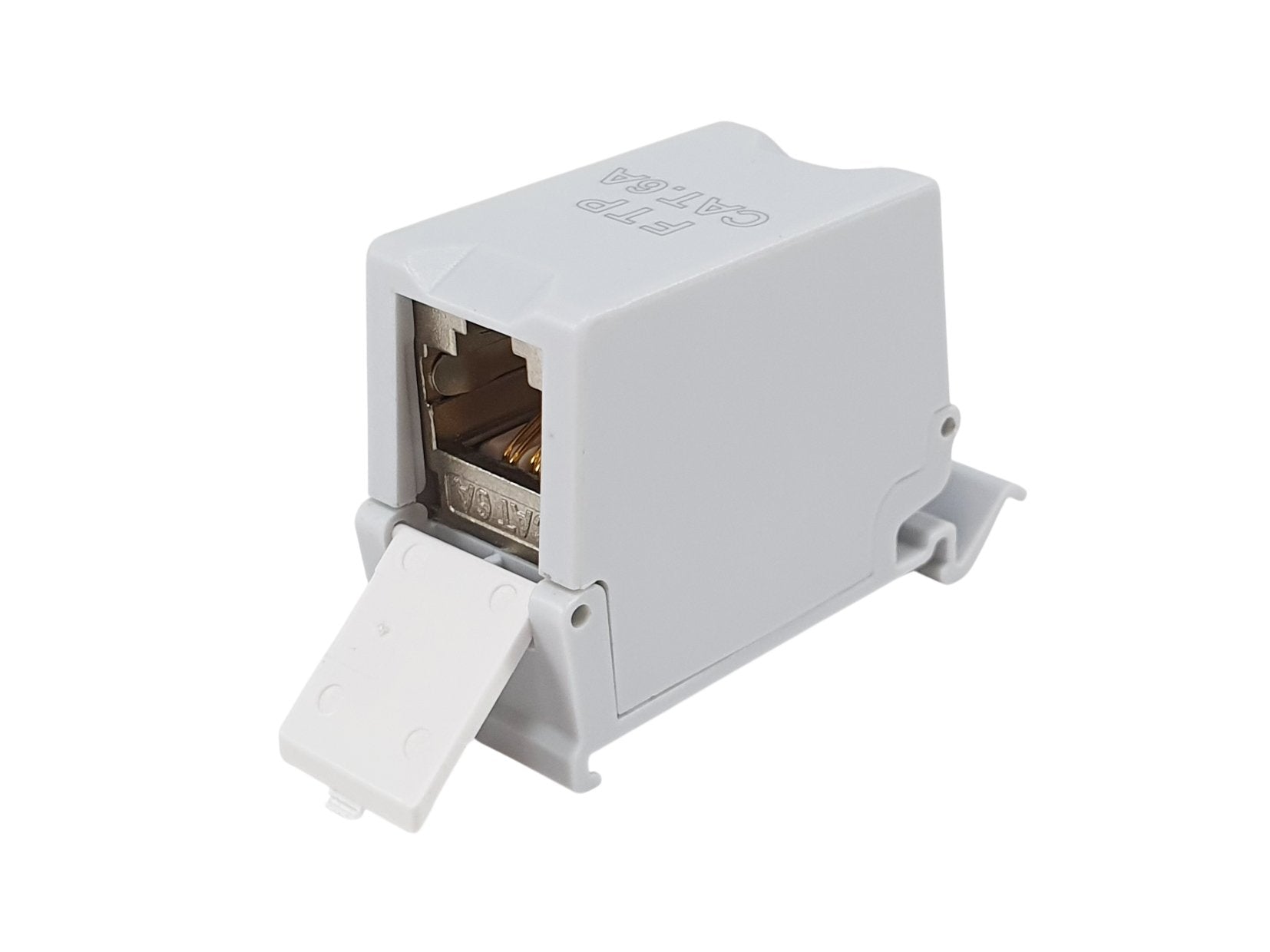 Equip Keymone-Koppler Geschirmt Cat6a 1xrj45 Din Gr