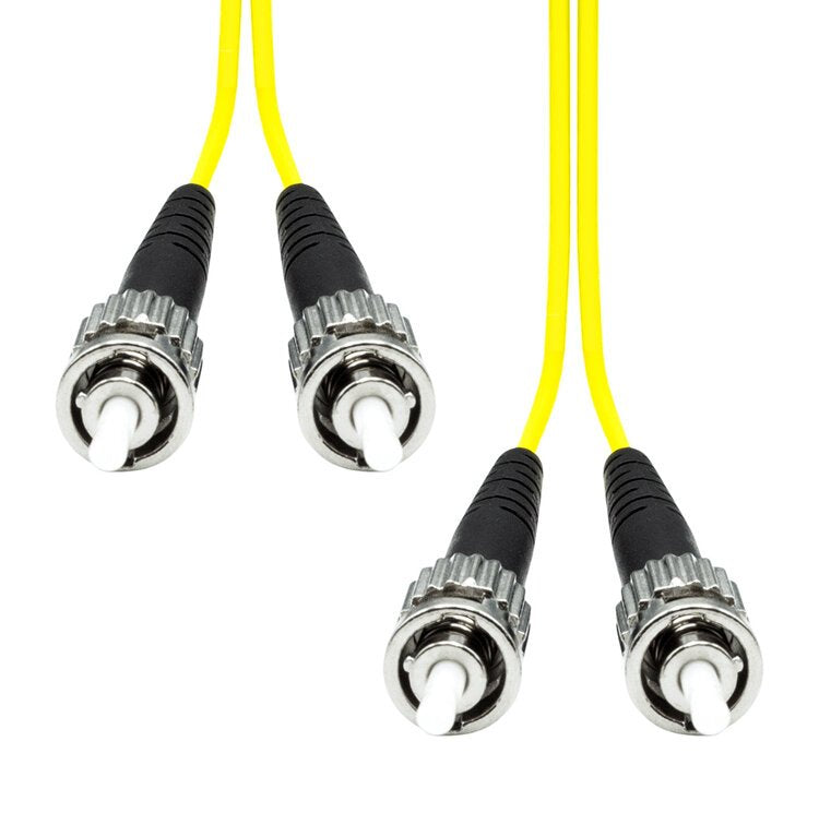Proxtend Fo-Ststos2d-0015 Cable De Fibra Optica 1,5 M St/Upc Os2 Amarillo (Proxtend St-St Upc Os2 Duplex Sm Fiber Cable 1.5m)
