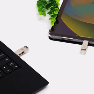 Usb 3.2 Hp 256gb X206c Otg Type-C Metal